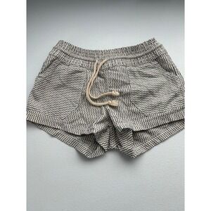Cali 185 Linen Blend Shorts - Drawstring Waist, Casual Summer Style, S